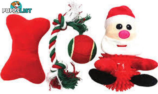 Prestige Christmas Dog Gift Pack - 4 PC - PPP93-PPC04643