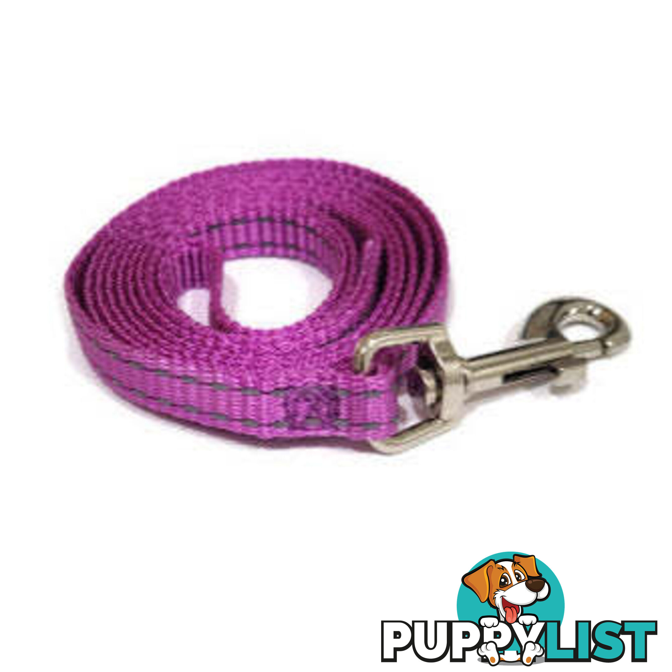 Lead Puppy / Cat Reflective- Moondidley Pets - MDPLDPUPPUR
