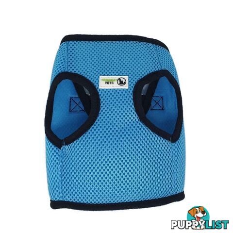 Doggie ID Vest Soft Air Mesh Personlised Embroidered - MDPIDVESXSPNK