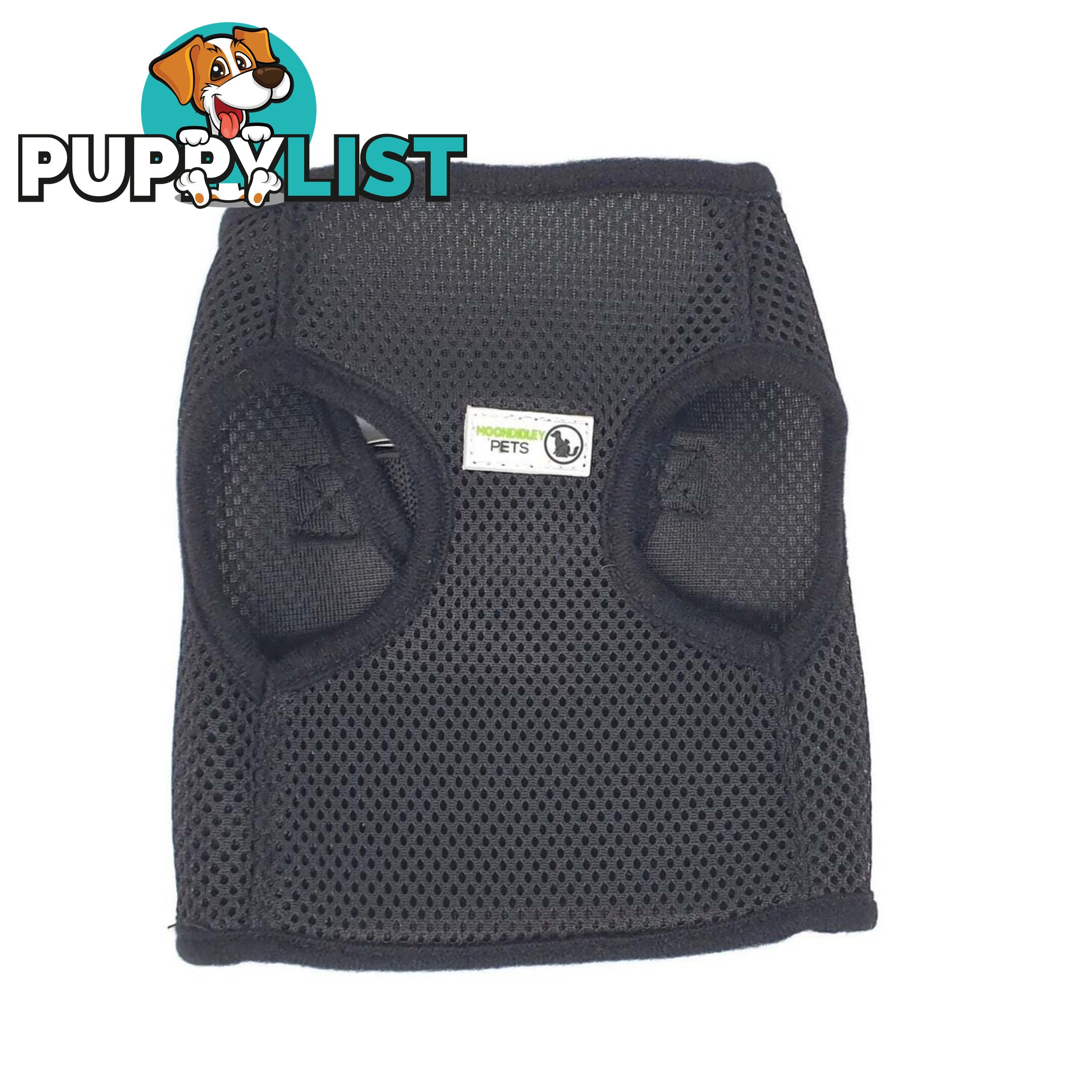 Doggie ID Vest Soft Air Mesh Personlised Embroidered - MDPIDVESXSPNK