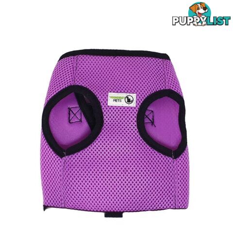 Doggie ID Vest Soft Air Mesh Personlised Embroidered - MDPIDVESXSPNK