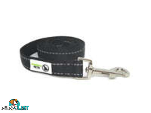 10m Long Nylon w/Reflective Stitching Dog Lead - Moondidley Pets - MDPLDREFLTUR2510
