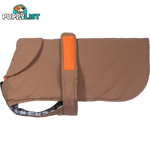 Dog Coat - Brown - 35cm - V208-CSW-35