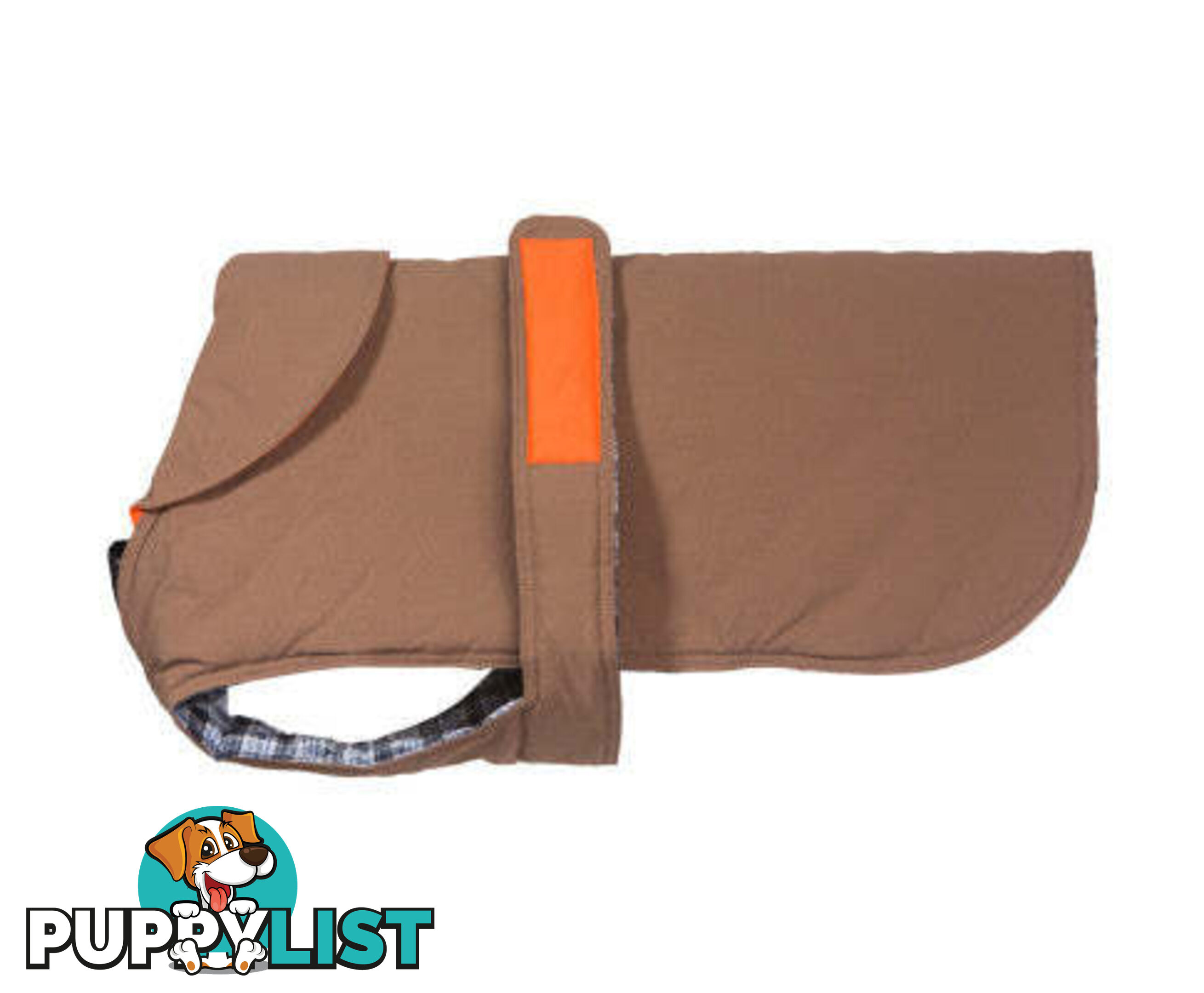 Dog Coat - Brown - 35cm - V208-CSW-35