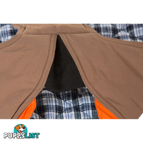 Dog Coat - Brown - 35cm - V208-CSW-35