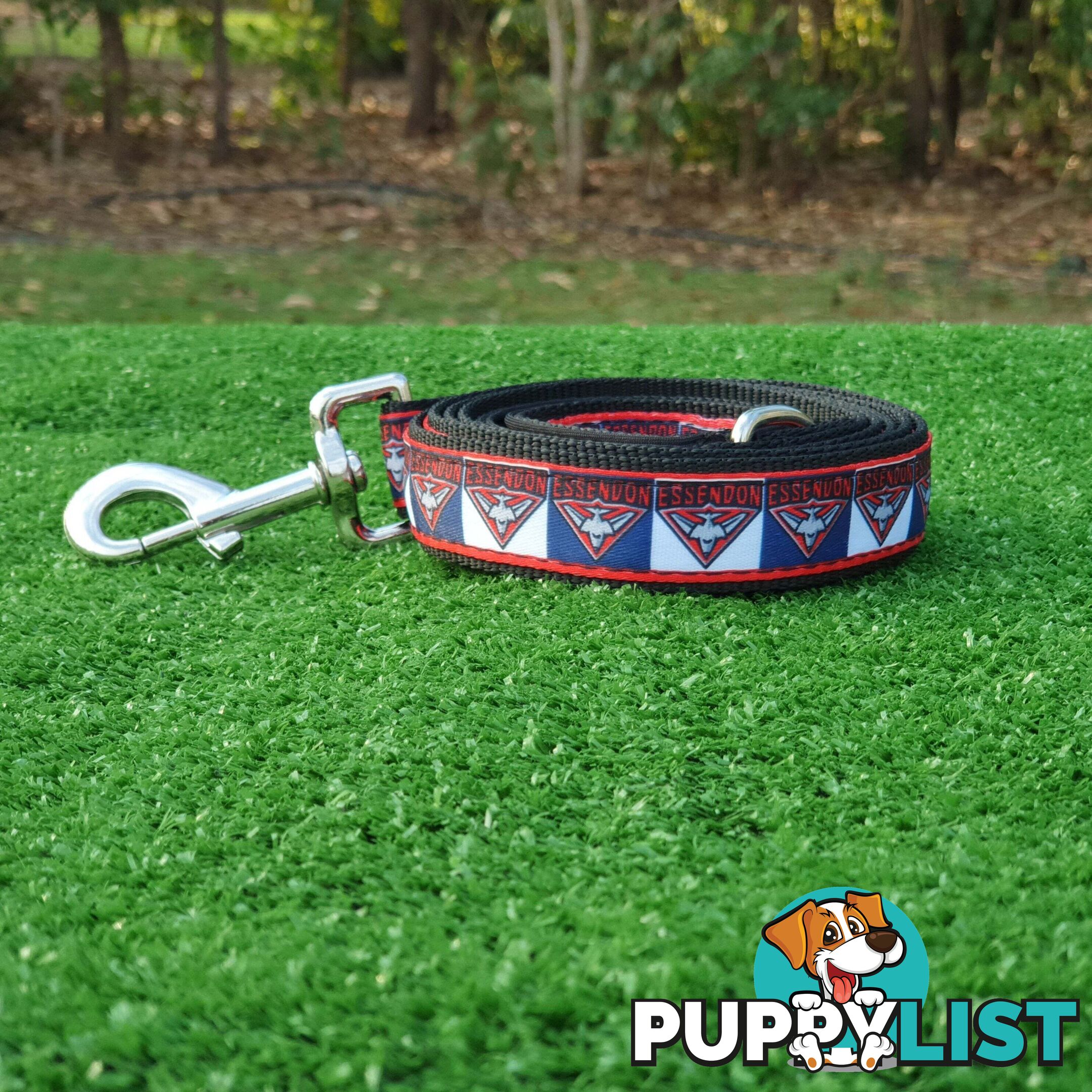 AFL Dog Leads, Footy - Aussie Rules - Moondidley Pets - MDPLDAFL-MEDE