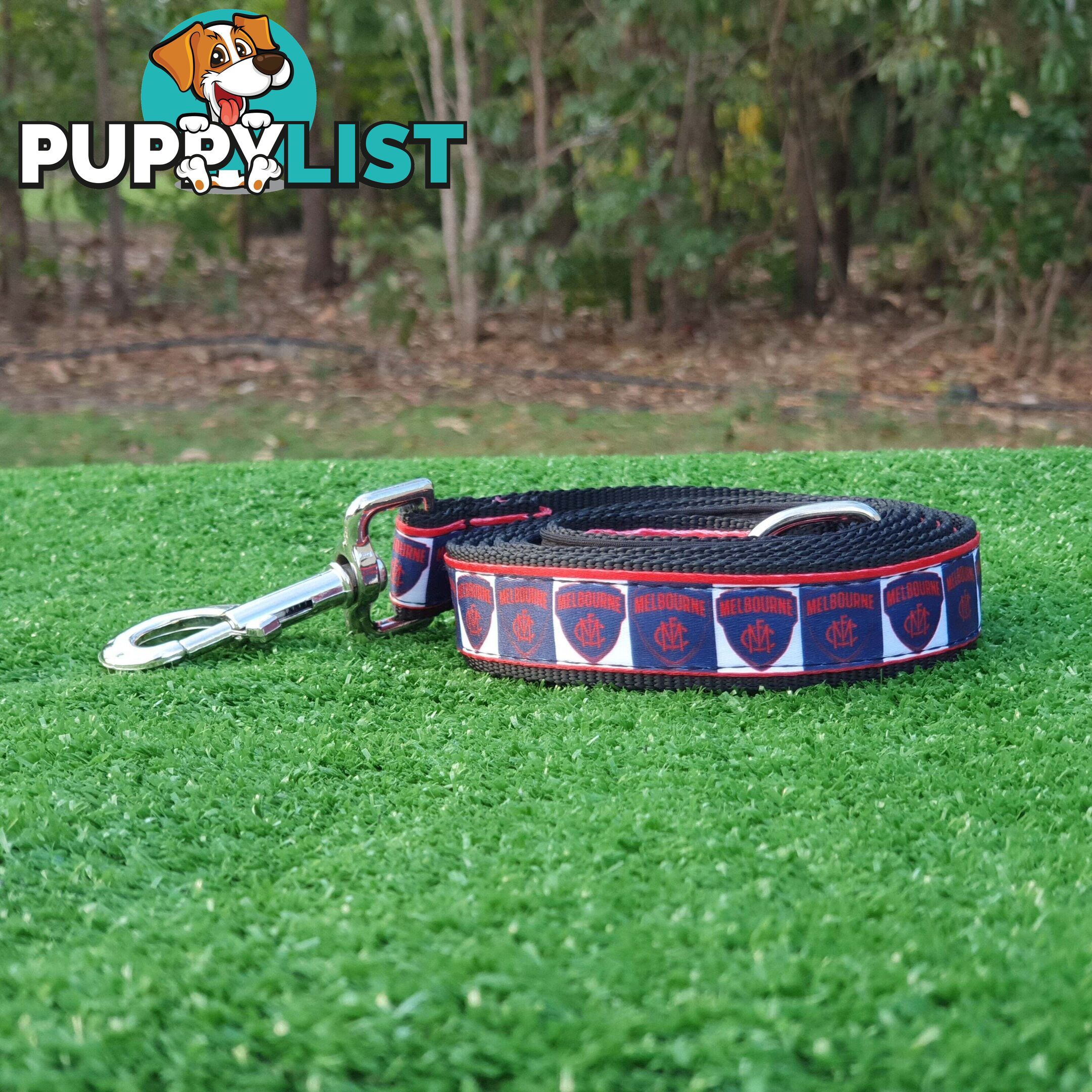 AFL Dog Leads, Footy - Aussie Rules - Moondidley Pets - MDPLDAFL-MEDE