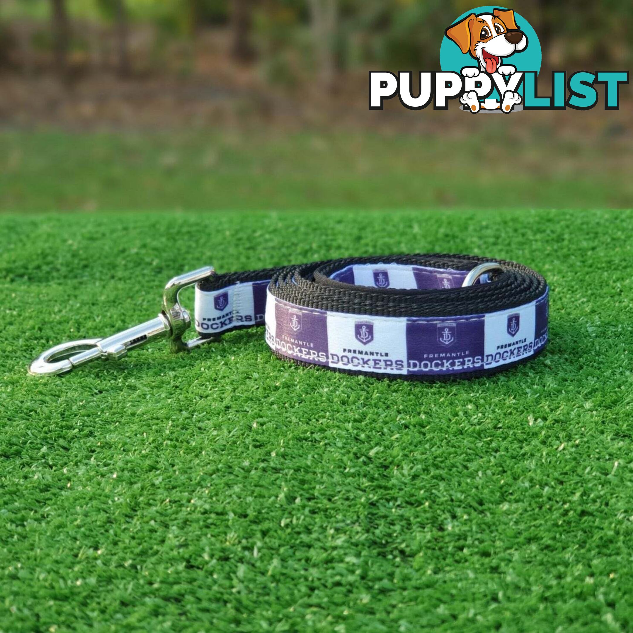 AFL Dog Leads, Footy - Aussie Rules - Moondidley Pets - MDPLDAFL-MEDE