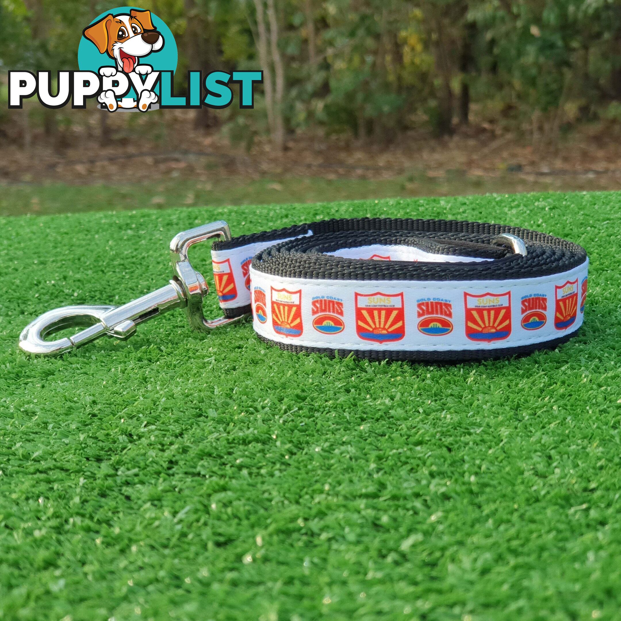 AFL Dog Leads, Footy - Aussie Rules - Moondidley Pets - MDPLDAFL-MEDE