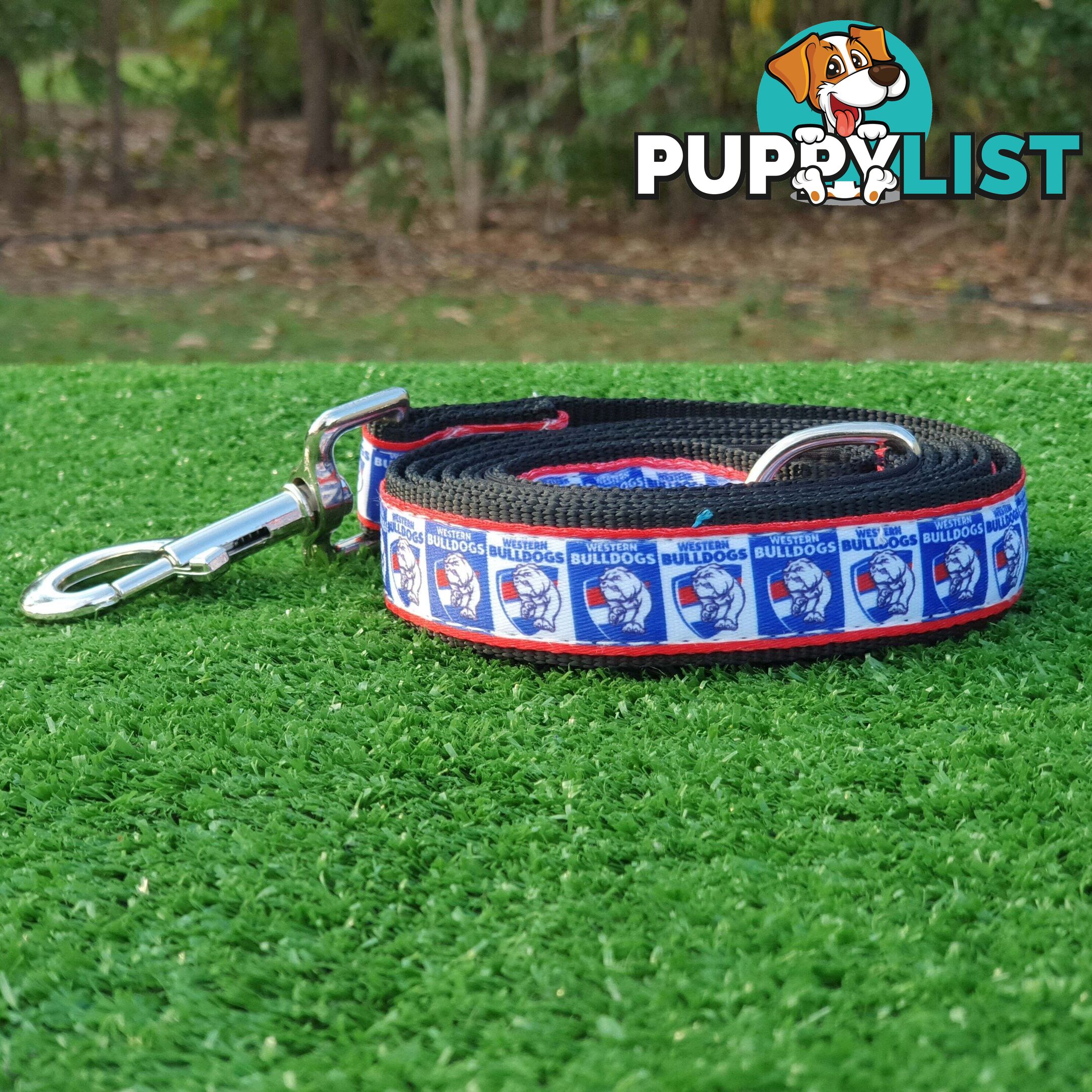 AFL Dog Leads, Footy - Aussie Rules - Moondidley Pets - MDPLDAFL-MEDE
