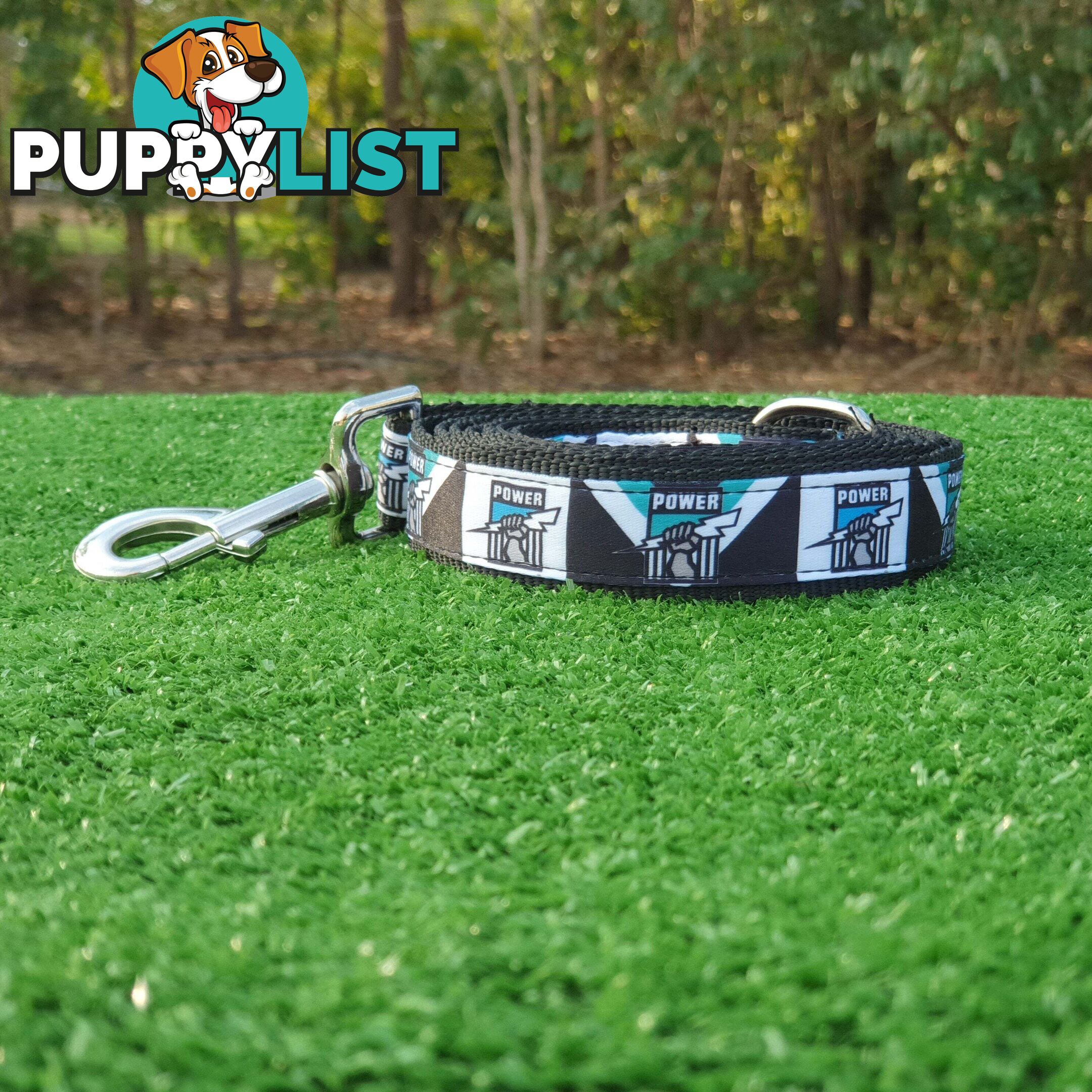 AFL Dog Leads, Footy - Aussie Rules - Moondidley Pets - MDPLDAFL-MEDE