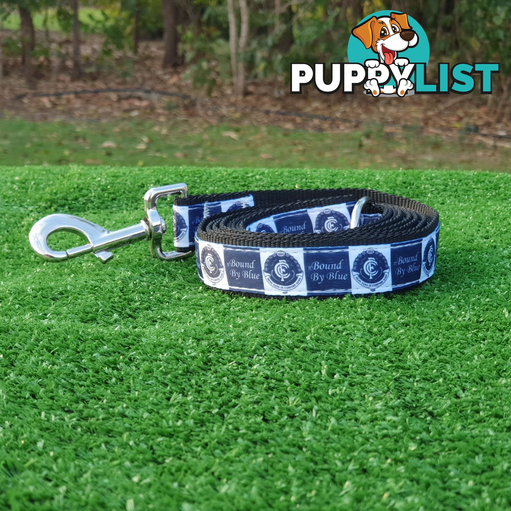 AFL Dog Leads, Footy - Aussie Rules - Moondidley Pets - MDPLDAFL-MEDE