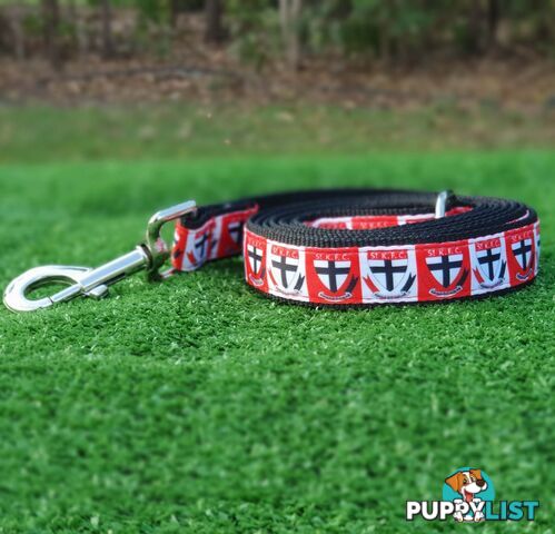 AFL Dog Leads, Footy - Aussie Rules - Moondidley Pets - MDPLDAFL-MEDE