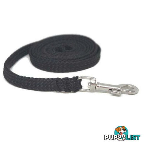 1.8m to 10m Long Dog Lead No Stitching Tough Yarnix 10mm Wide - YNXLD10-5-PNK-SS