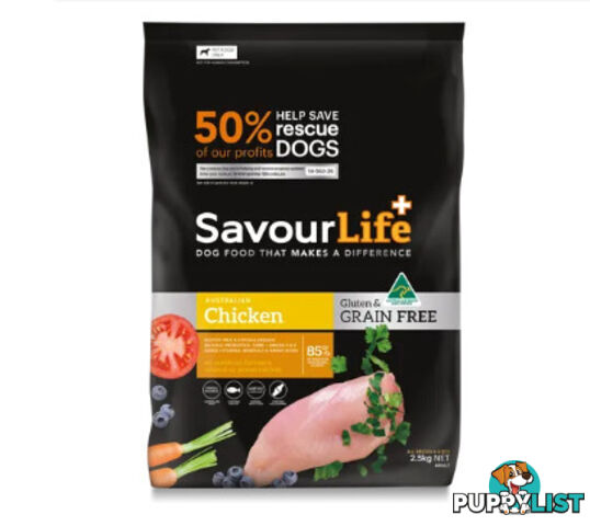 SavourLife Grain Free Dog Food 2.5kg - WPS-DPS8060