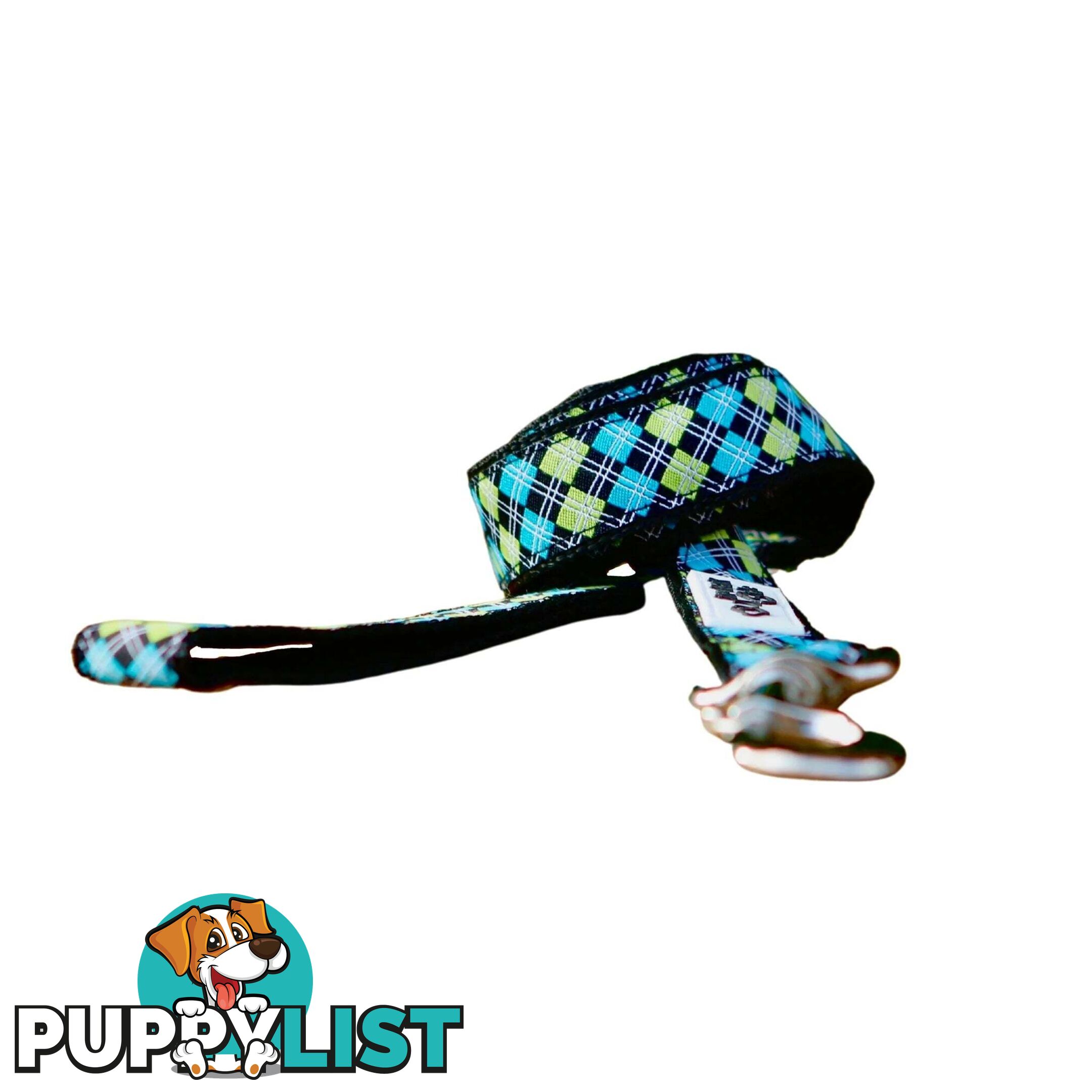 Tartan Dog Lead / Dog Leash - Hand Made by The Bark Side - TBSLDTARPNK251.8