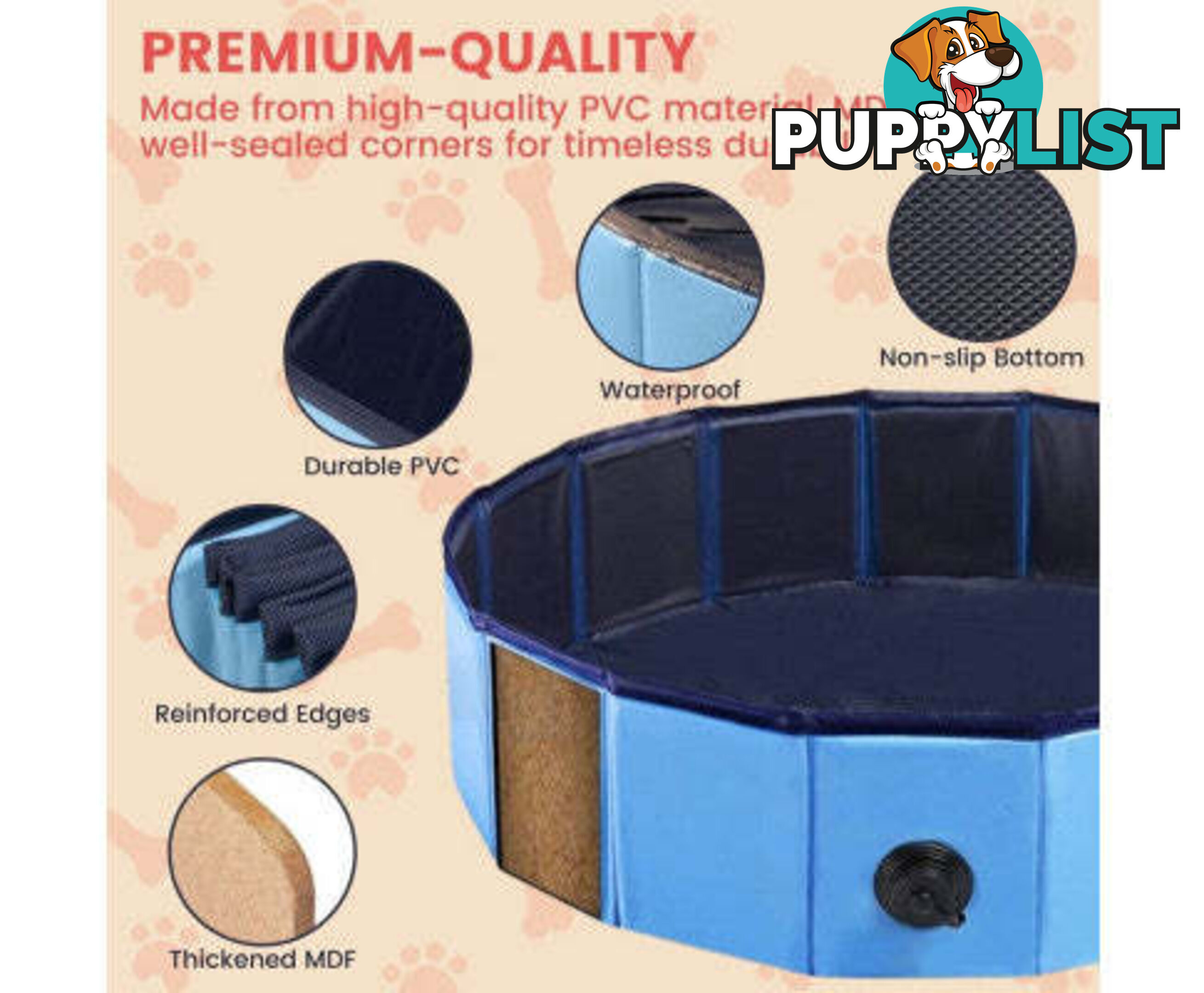 Floofi Pet Pool - V227-3331641004530