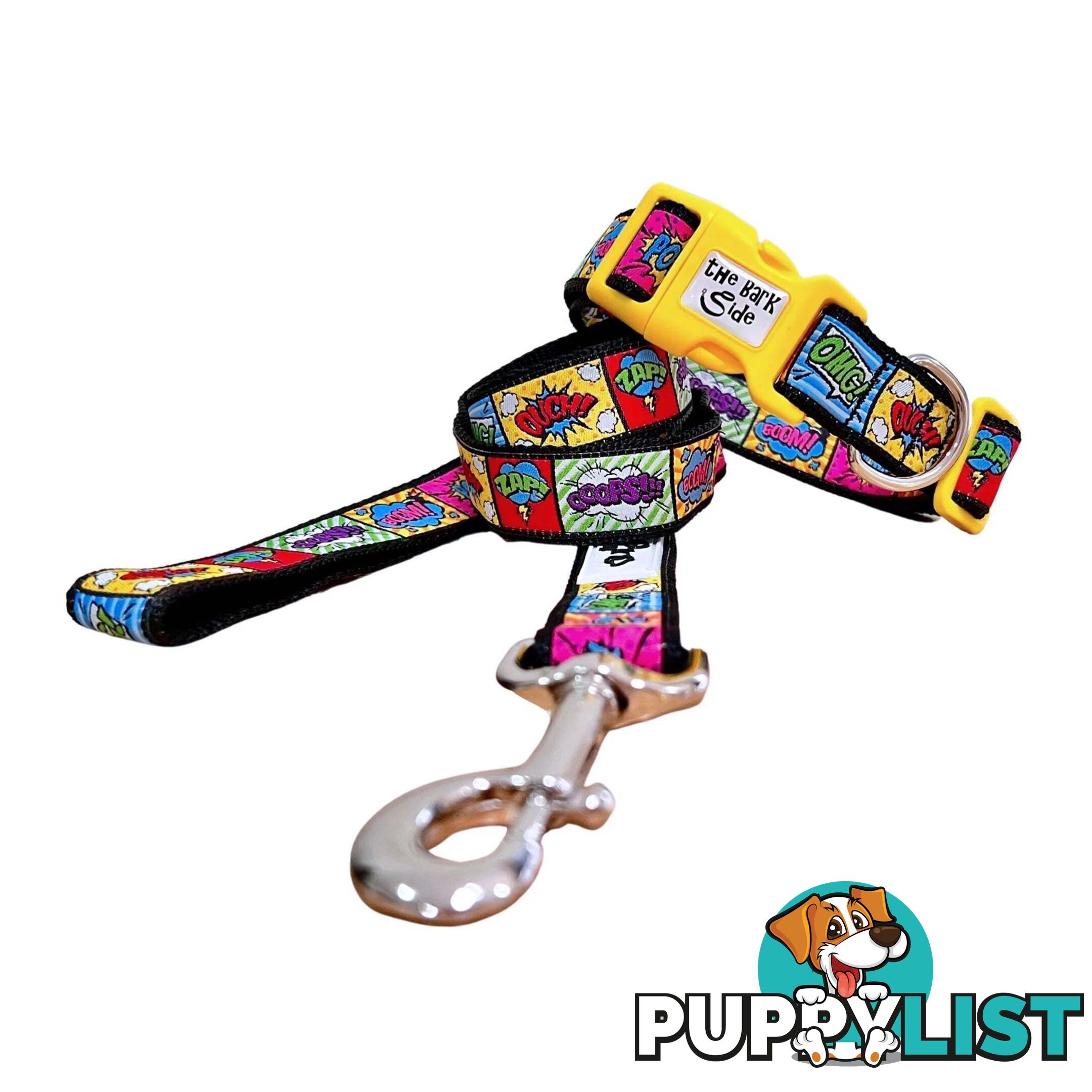 Comic Mania Dog Lead / Dog Leash - Hand Made by The Bark Side - TBSLDCOM201.2