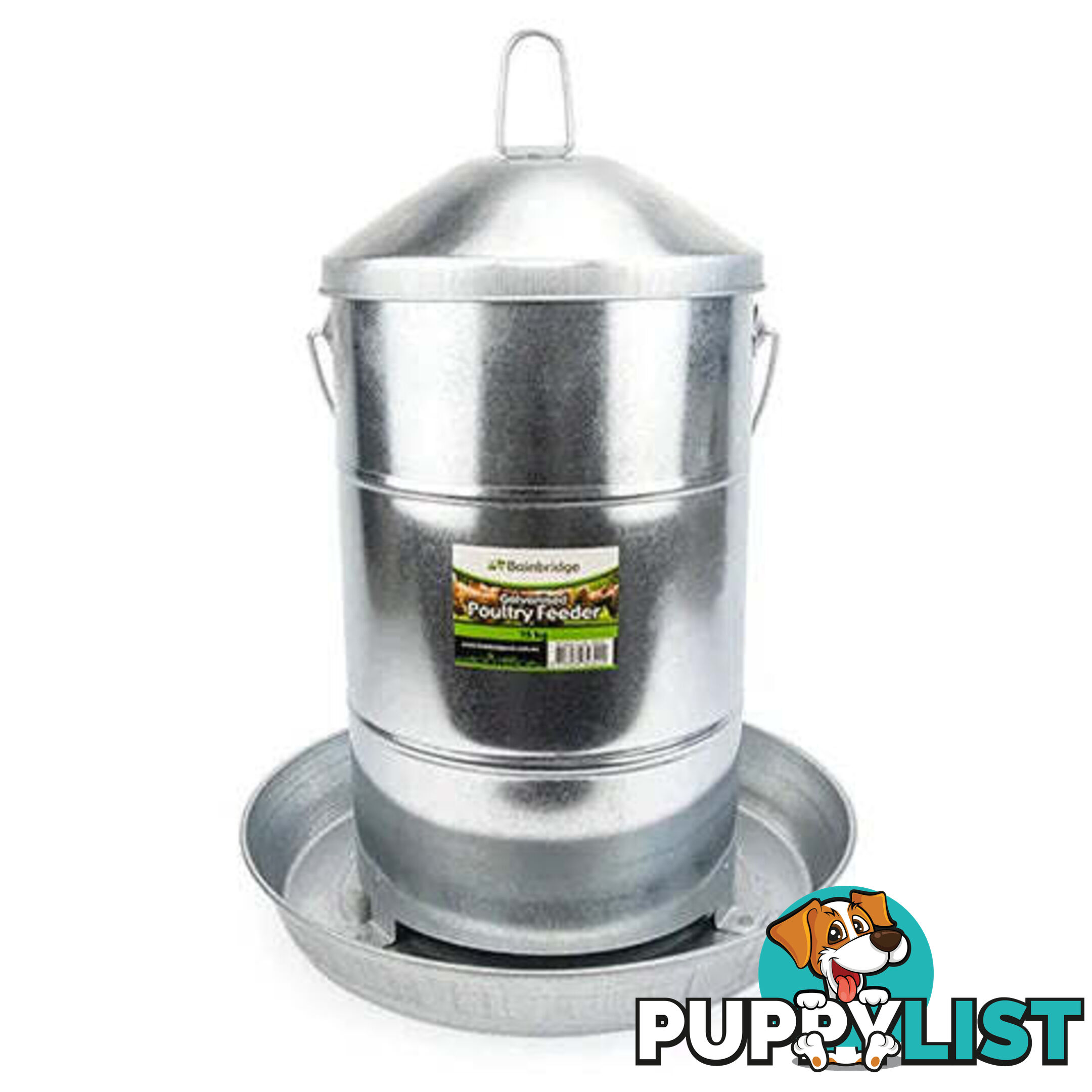 GALVANISED POULTRY FEEDER - BAINBRIDGE - BB-A8053
