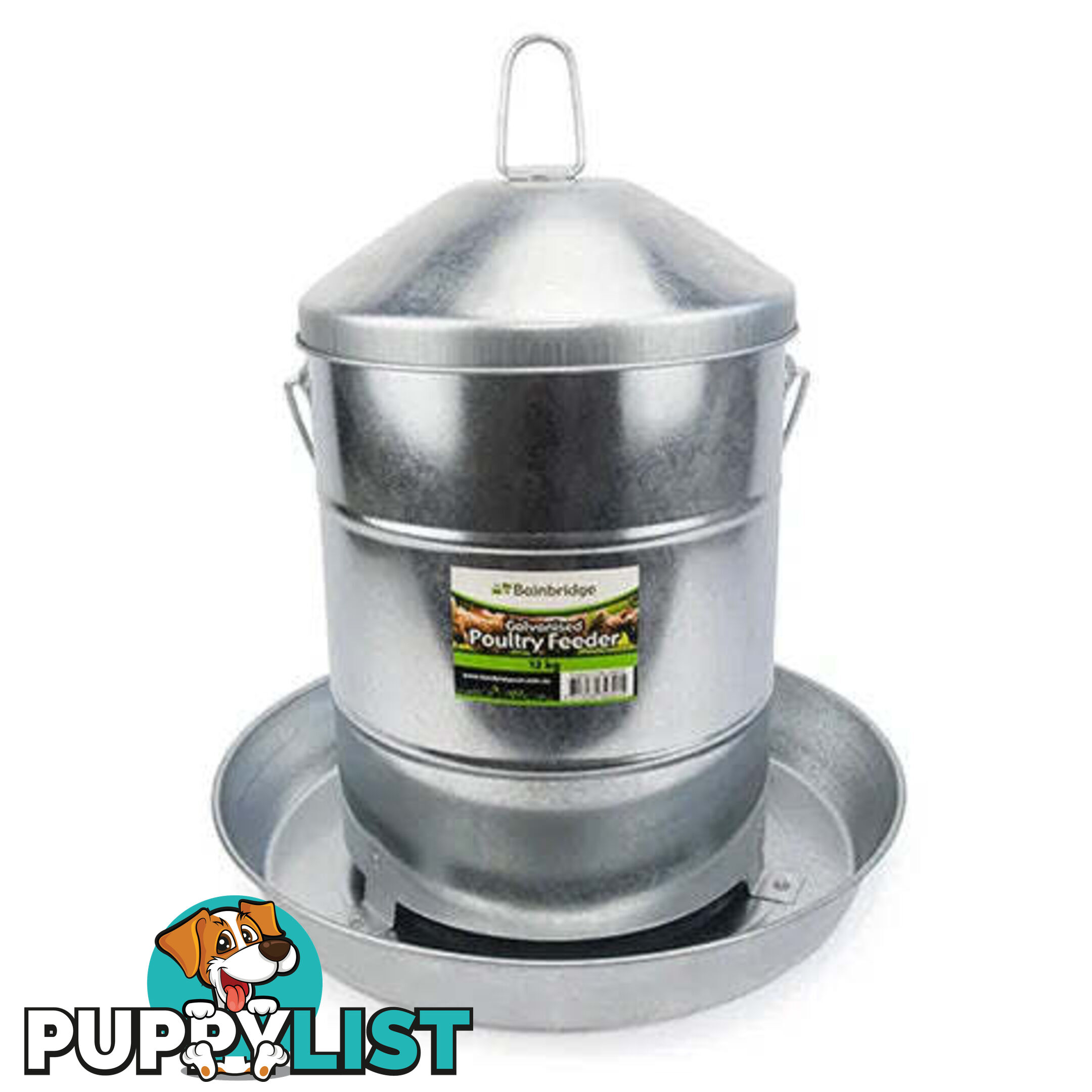 GALVANISED POULTRY FEEDER - BAINBRIDGE - BB-A8053