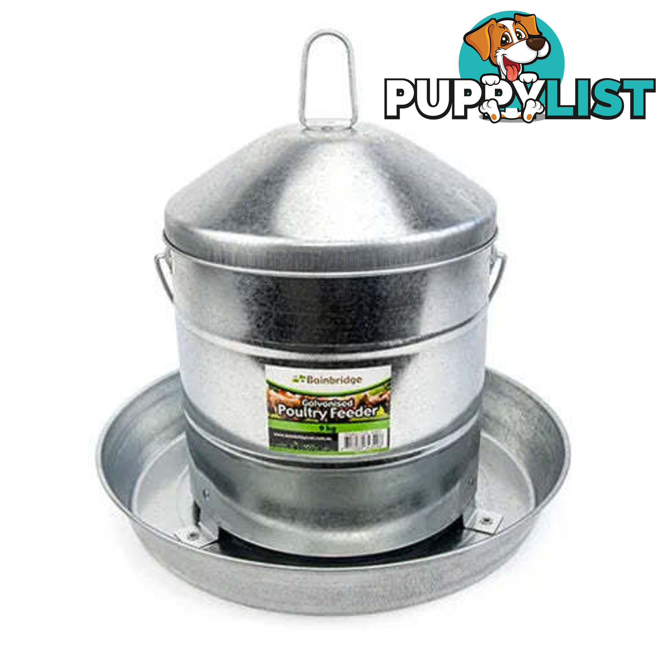 GALVANISED POULTRY FEEDER - BAINBRIDGE - BB-A8053