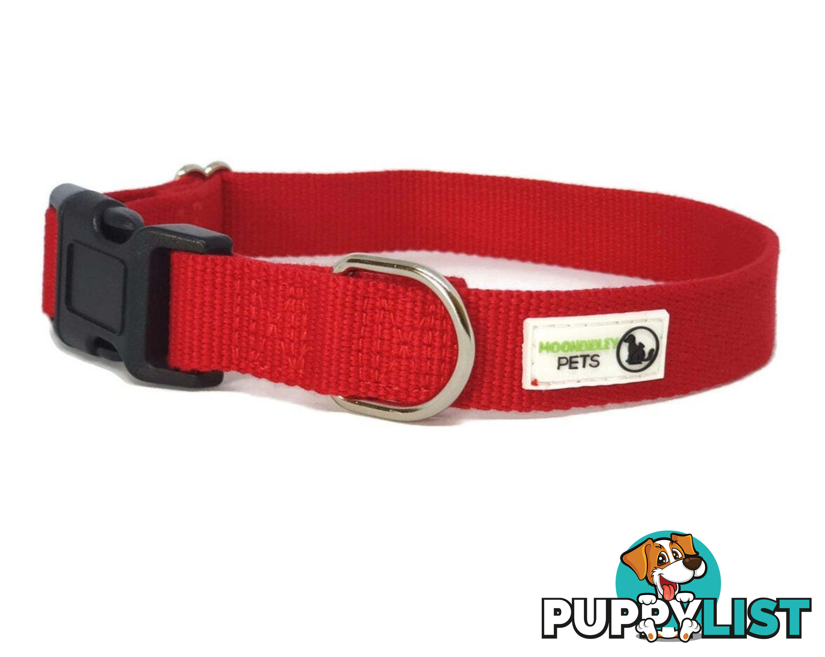 100% Pure Bamboo Fibre Dog Collar Plastic Buckle - Moondidley Pets - MDPCOLBAMMNVY