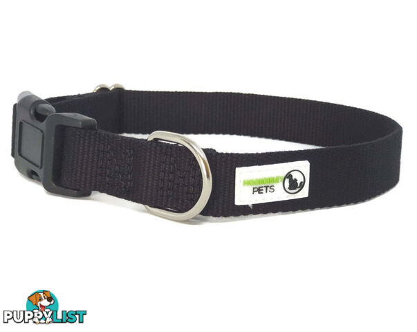 100% Pure Bamboo Fibre Dog Collar Plastic Buckle - Moondidley Pets - MDPCOLBAMMNVY