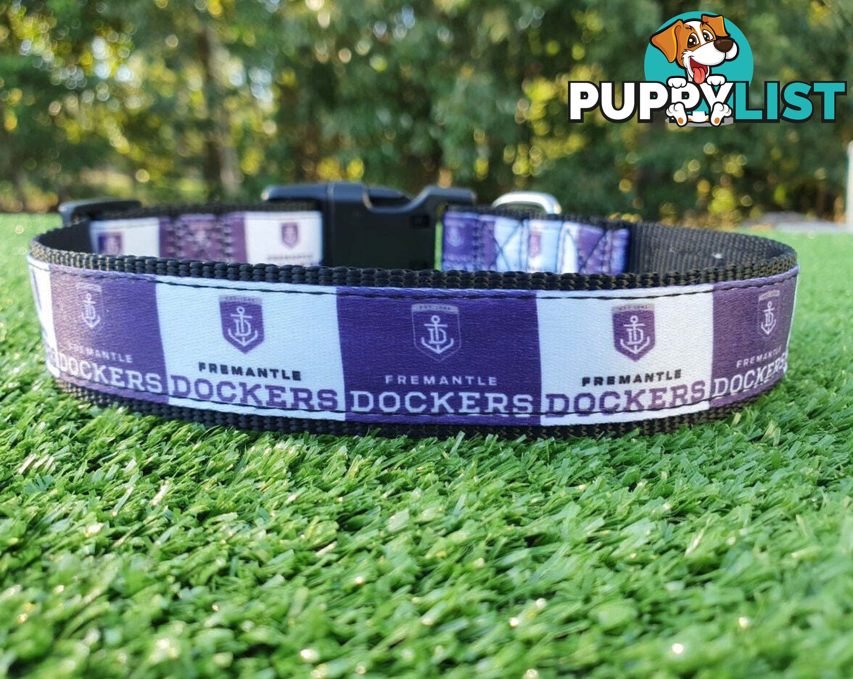 AFL Dog Collars, Footy - Aussie Rules - Moondidley Pets - MDPCOLAFLMHH