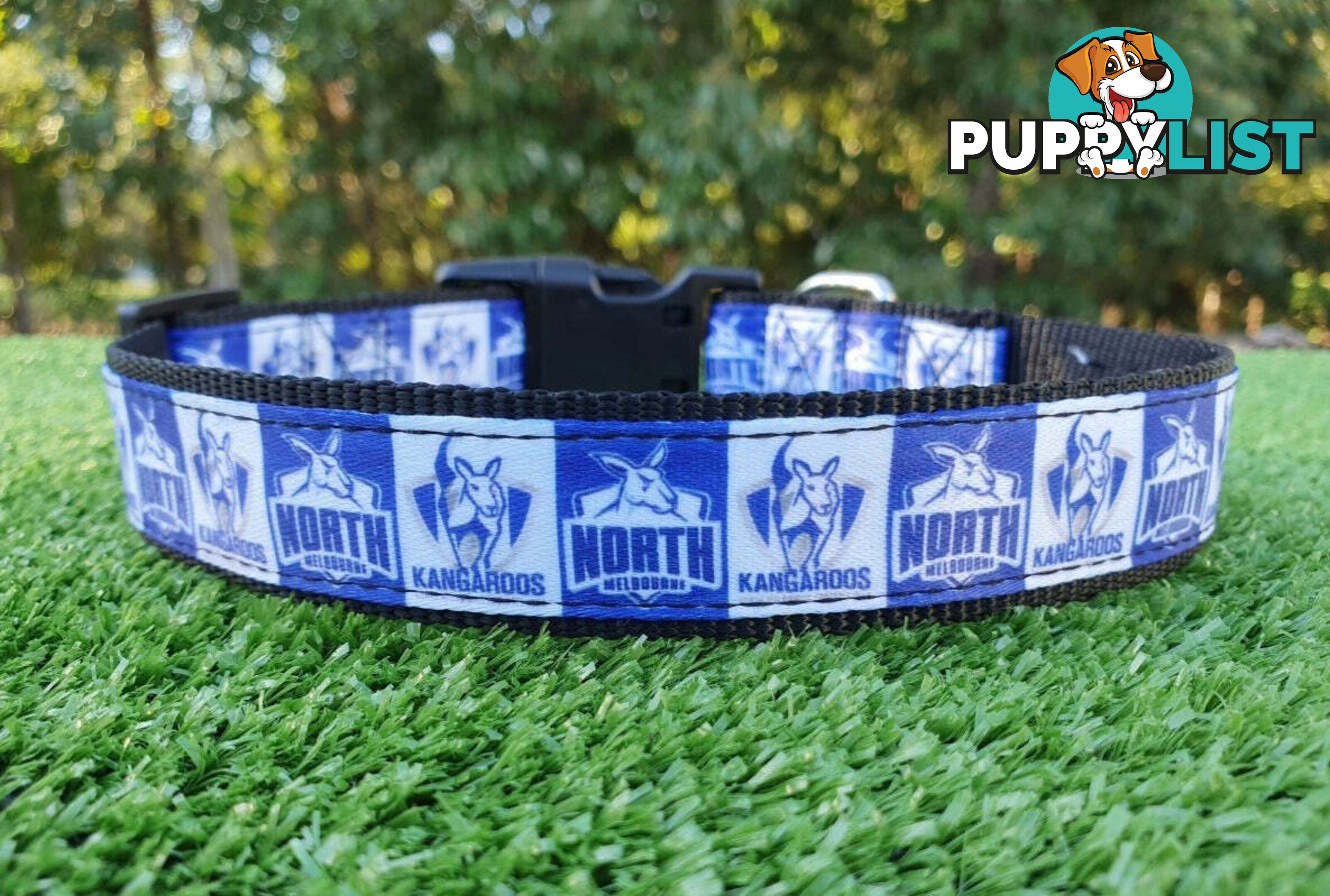 AFL Dog Collars, Footy - Aussie Rules - Moondidley Pets - MDPCOLAFLMHH