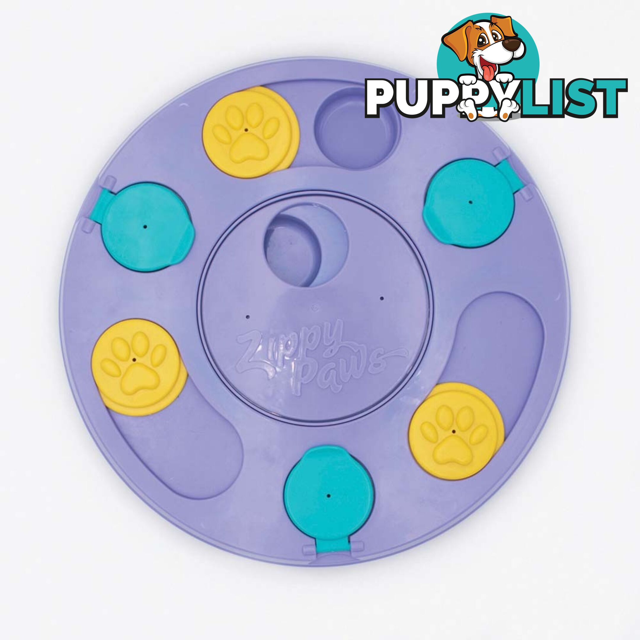 SMARTY PAWS PUZZLER PUZZLE FEEDER - 28cm - Zippy Paws - PPP-49-ZP01455-tur