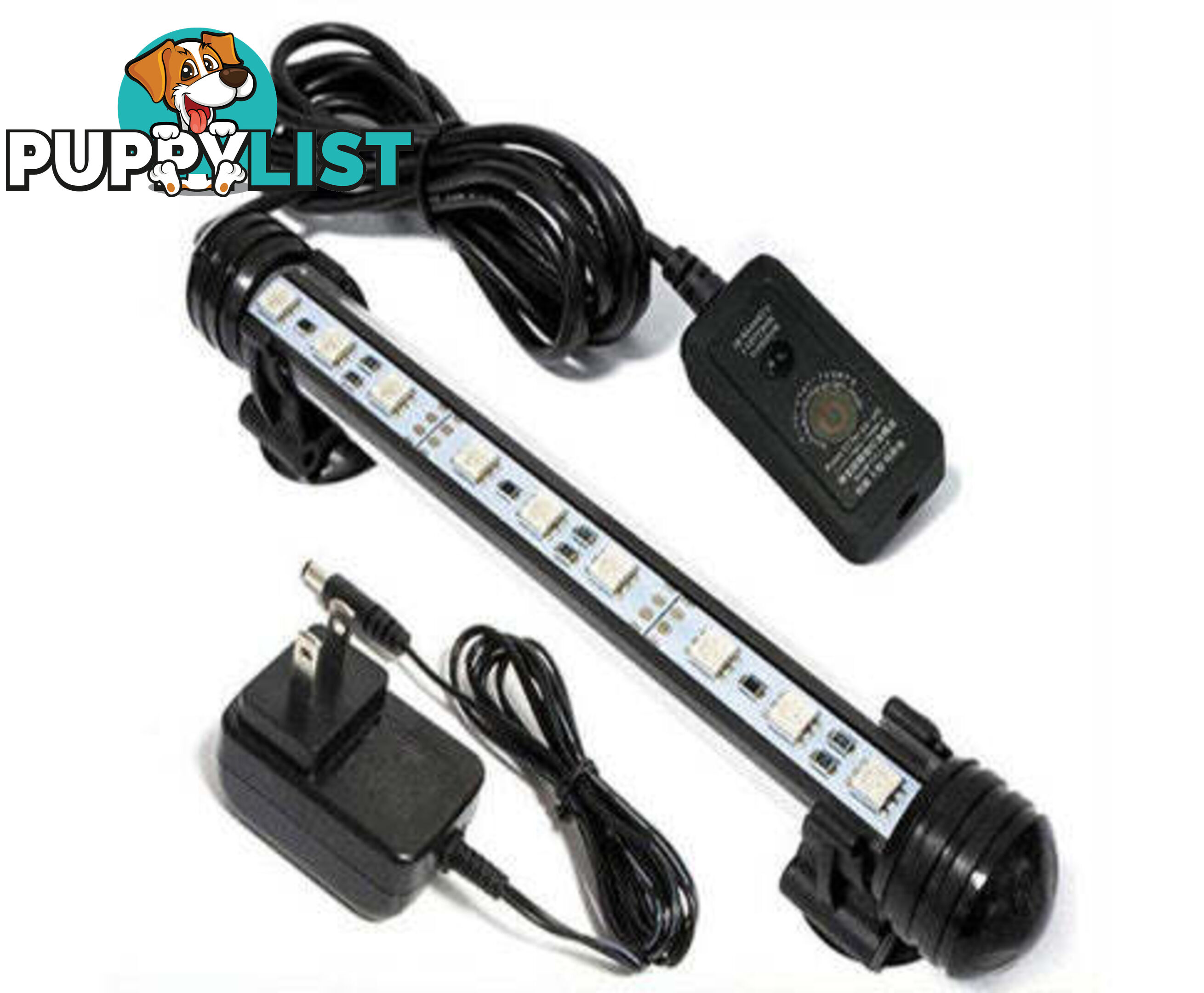 LED Aquarium Fish Tank LED Light Bar Lamp Pool Submersible Waterproof Cool White - V201-YGD0001WH8AU