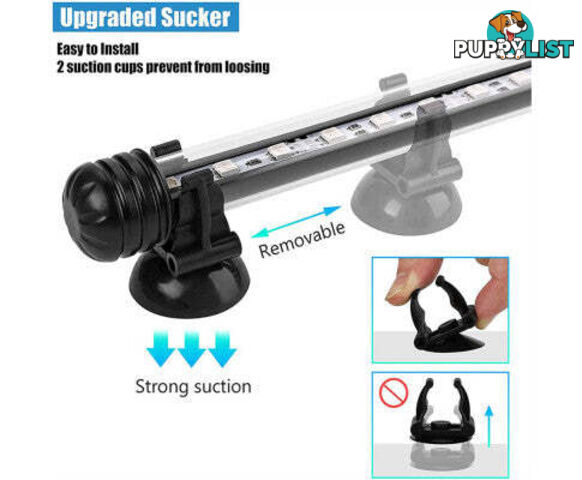 LED Aquarium Fish Tank LED Light Bar Lamp Pool Submersible Waterproof Cool White - V201-YGD0001WH8AU
