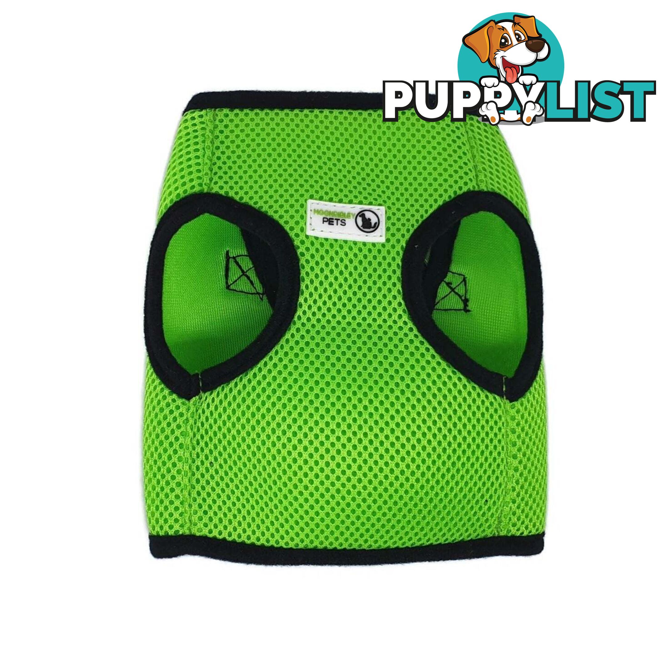 Vest Harness Pet Dog-Cat Step-in Velcro and Buckle Attachments - Moondidley Pets - MDPVESTSPNK