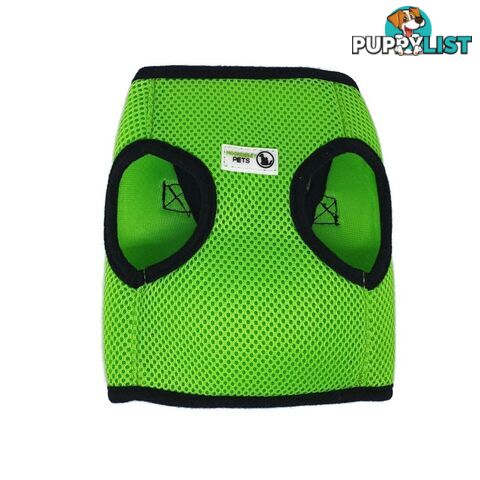 Vest Harness Pet Dog-Cat Step-in Velcro and Buckle Attachments - Moondidley Pets - MDPVESTSPNK