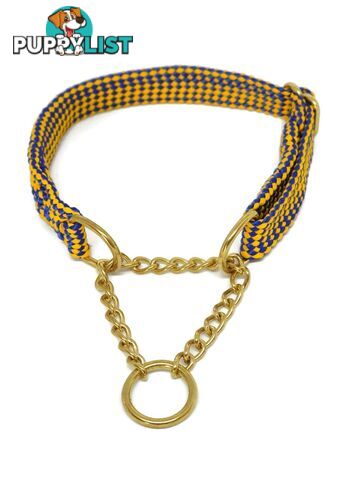 Martingale Dog Collars No Stitching Tough Yarnix - YNXCOLMARXL20LYELBLU