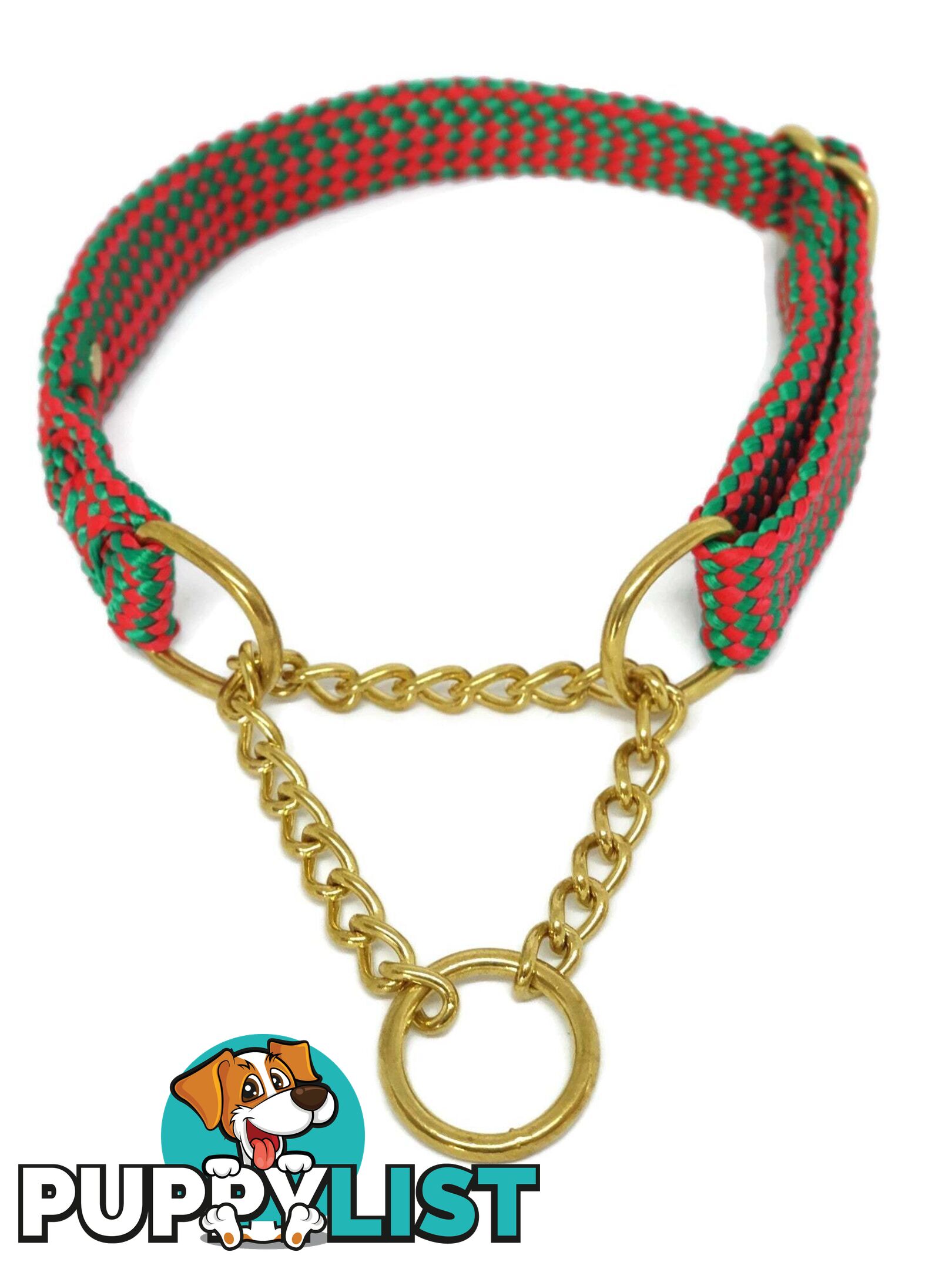 Martingale Dog Collars No Stitching Tough Yarnix - YNXCOLMARXL20LYELBLU