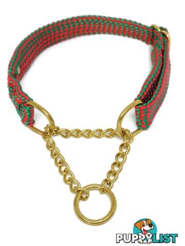 Martingale Dog Collars No Stitching Tough Yarnix - YNXCOLMARXL20LYELBLU