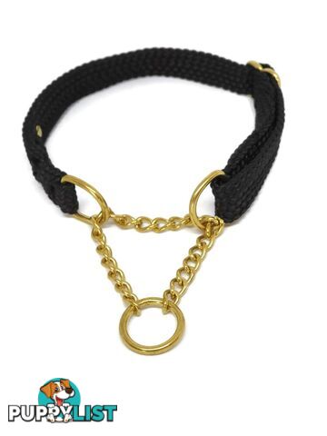 Martingale Dog Collars No Stitching Tough Yarnix - YNXCOLMARXL20LYELBLU