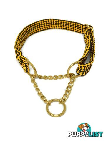 Martingale Dog Collars No Stitching Tough Yarnix - YNXCOLMARXL20LYELBLU