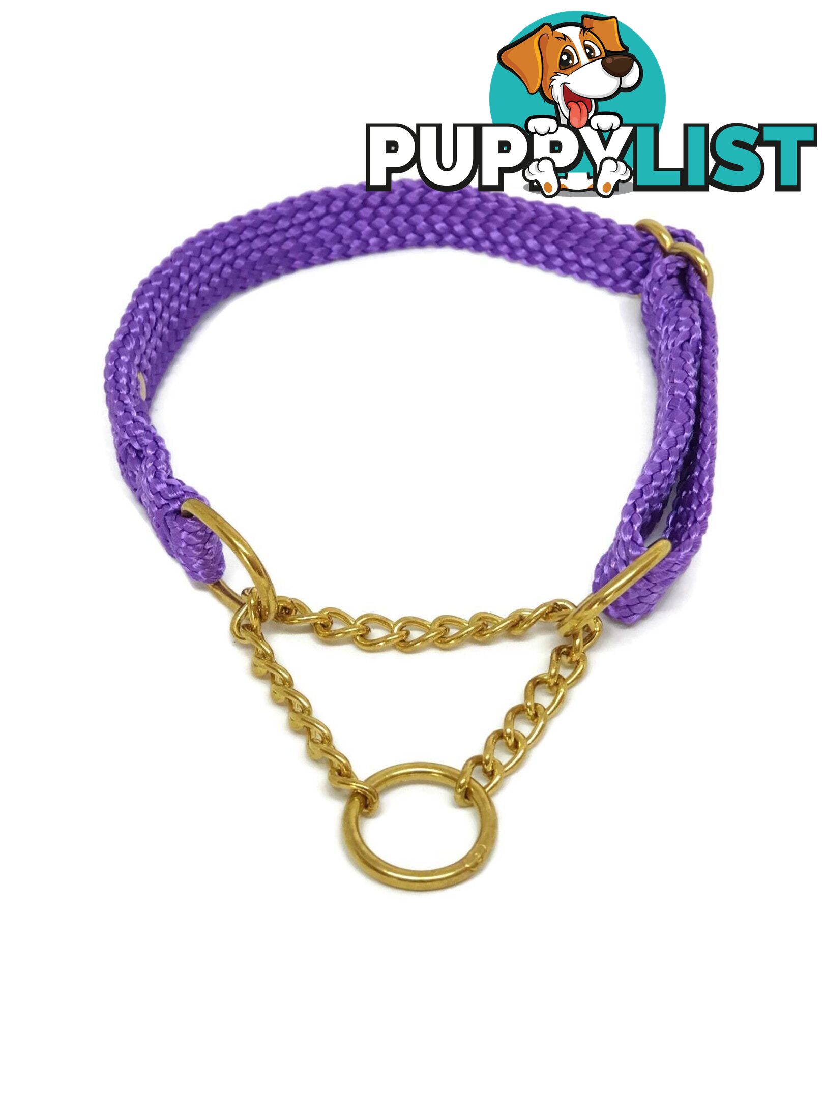 Martingale Dog Collars No Stitching Tough Yarnix - YNXCOLMARXL20LYELBLU