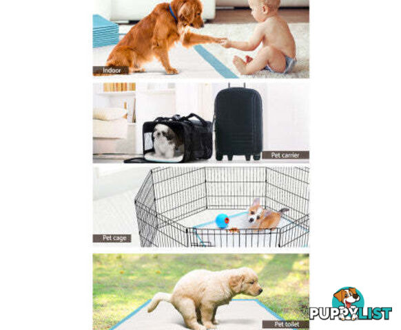 Puppy Dog Pet Training Pads Cat Toilet 60 x 60cm Super Absorbent Indoor Disposable - PET-PAD-PK-200