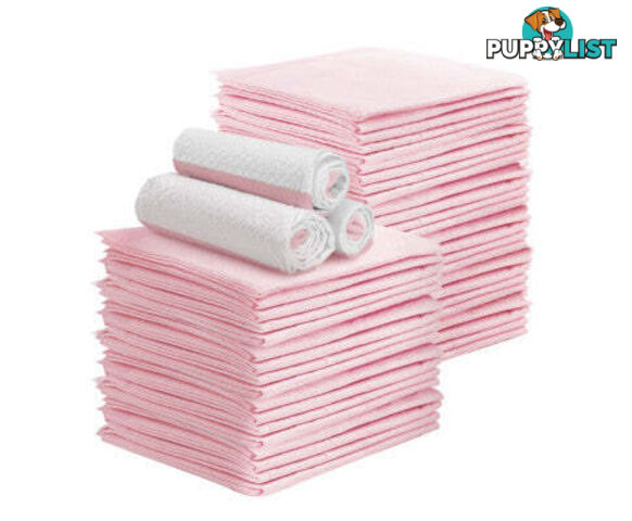Puppy Dog Pet Training Pads Cat Toilet 60 x 60cm Super Absorbent Indoor Disposable - PET-PAD-PK-200