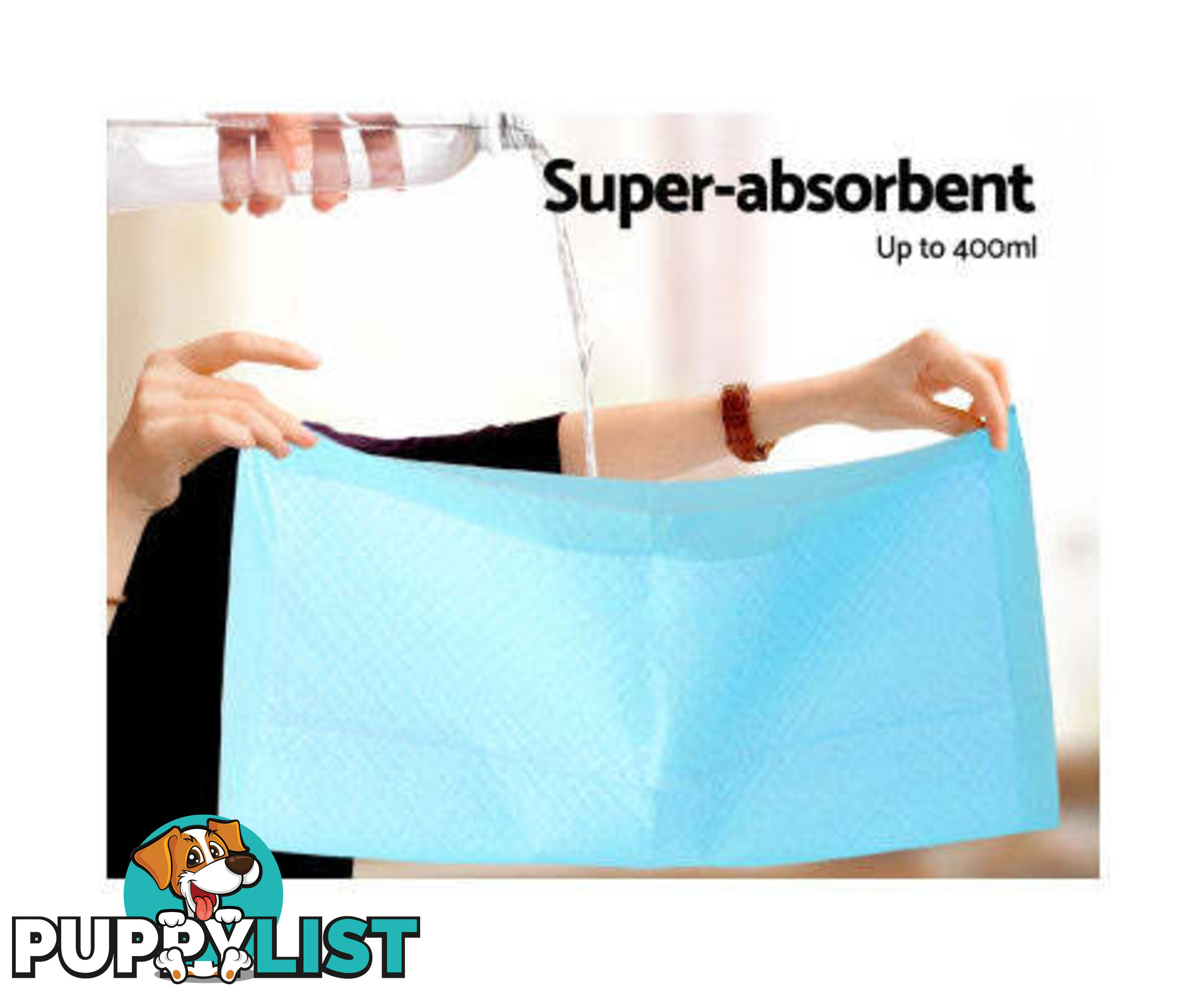 Puppy Dog Pet Training Pads Cat Toilet 60 x 60cm Super Absorbent Indoor Disposable - PET-PAD-PK-200