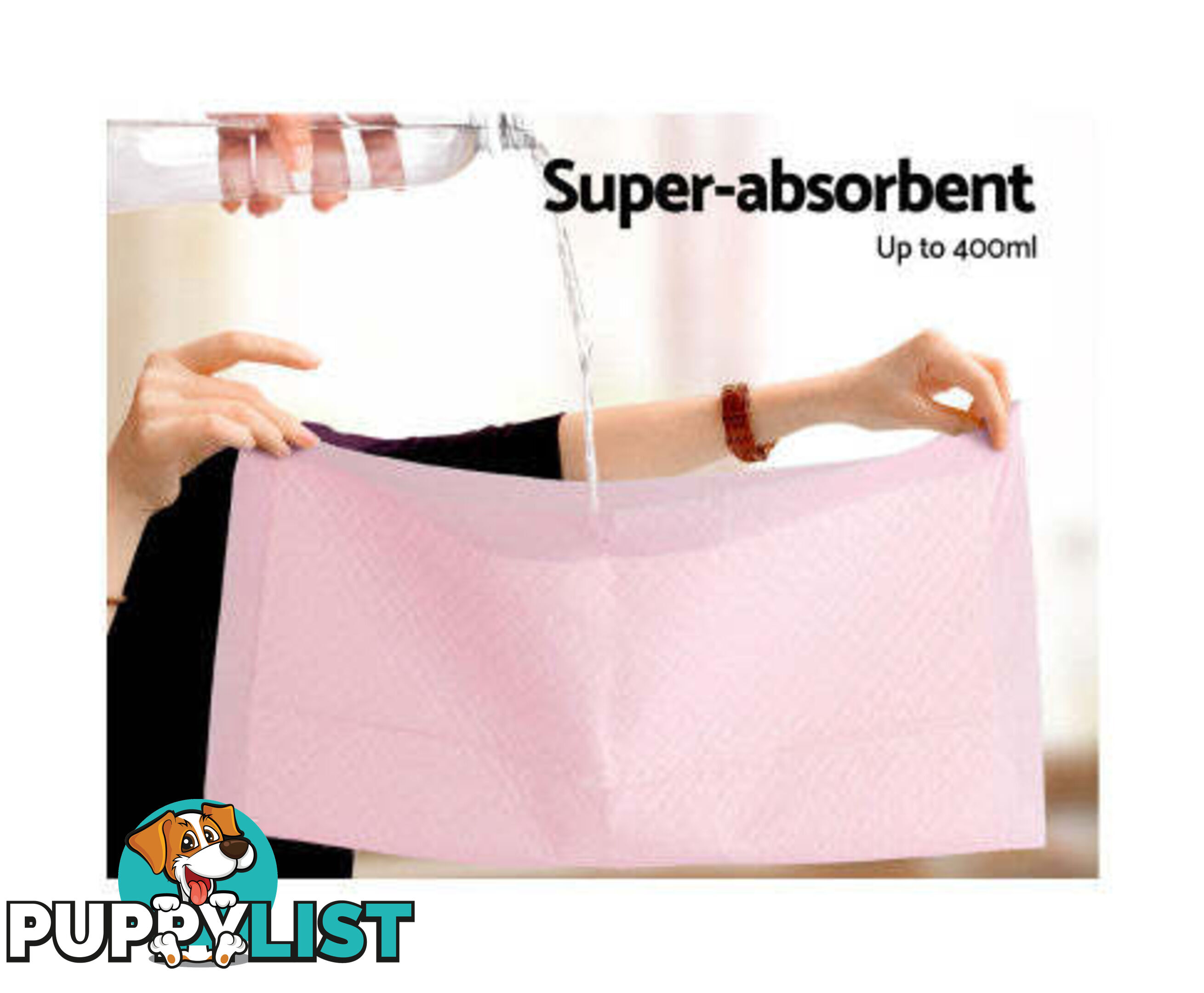 Puppy Dog Pet Training Pads Cat Toilet 60 x 60cm Super Absorbent Indoor Disposable - PET-PAD-PK-200