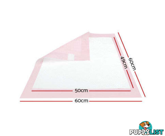 Puppy Dog Pet Training Pads Cat Toilet 60 x 60cm Super Absorbent Indoor Disposable - PET-PAD-PK-200