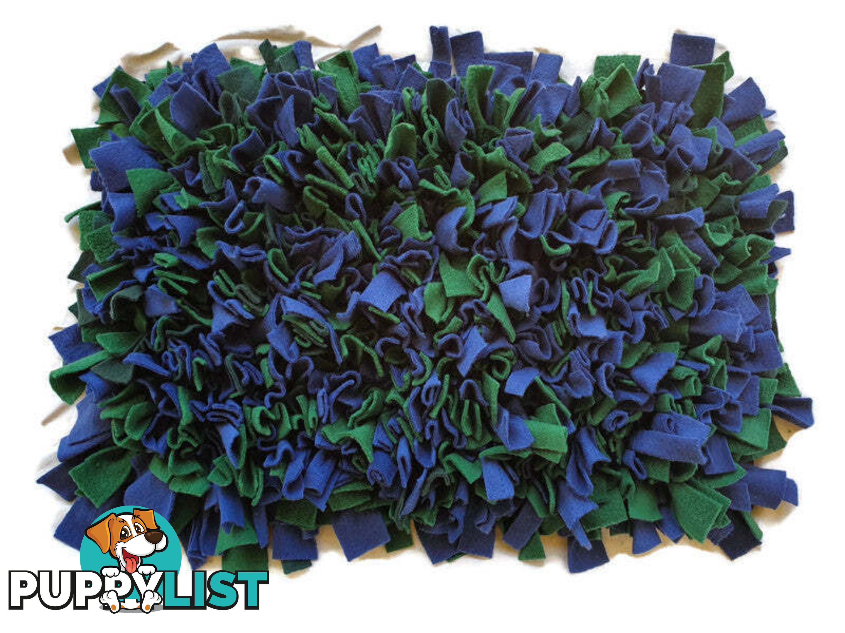 Snuffle Mats - Premium Heavy Duty Rubber Based - Pet Treat Play - Calms Anxiety - Slow Feeder - SNUFFLE-MED-GRNA