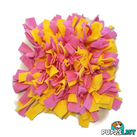 Snuffle Mats - Premium Heavy Duty Rubber Based - Pet Treat Play - Calms Anxiety - Slow Feeder - SNUFFLE-MED-GRNA