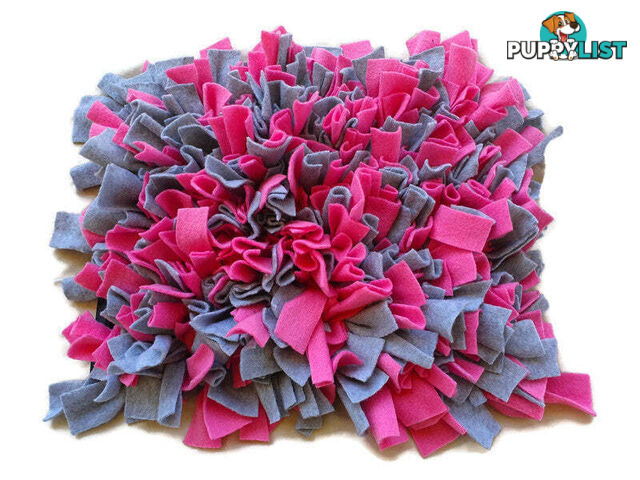 Snuffle Mats - Premium Heavy Duty Rubber Based - Pet Treat Play - Calms Anxiety - Slow Feeder - SNUFFLE-MED-GRNA