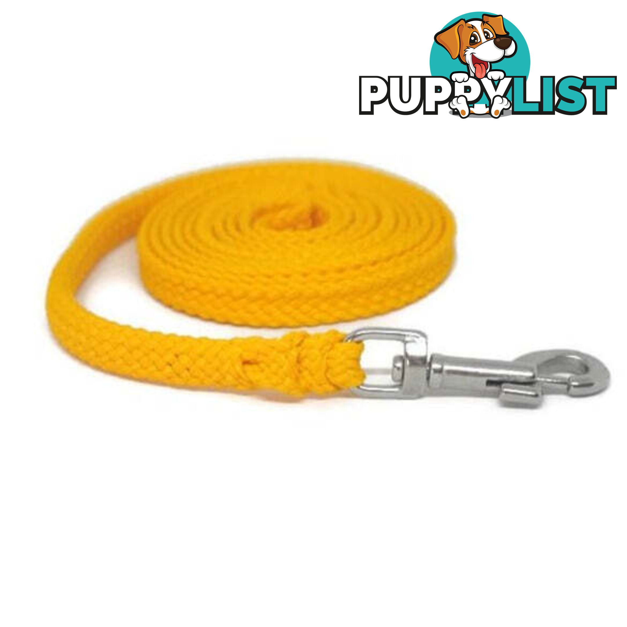 1.8m to 10m Long Dog Lead No Stitching Tough Yarnix 10mm Wide - YNXLD10-3-PUR-BR