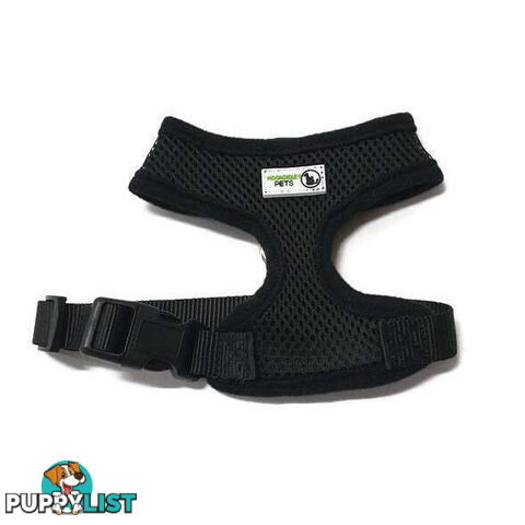 Pet Harness Soft Air Mesh Padded Adjustable  - Moondidley Pets - MDPHARNESSMPUR